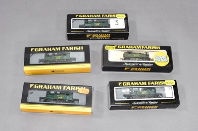 Lot 3304 - Graham Farish N Gauge Four Southern Tank Locomotives