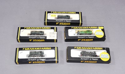 Lot 3302 - Graham Farish N Gauge Four GWR Tank Locomotives