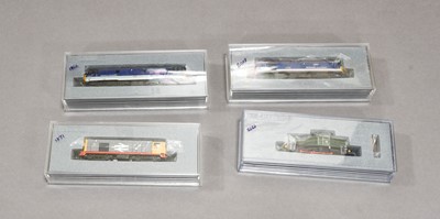 Lot 3301 - Graham Farish N Gauge Four Diesel Locomotives