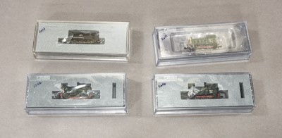 Lot 3344 - Graham Farish N Gauge Three Diesel Shunters