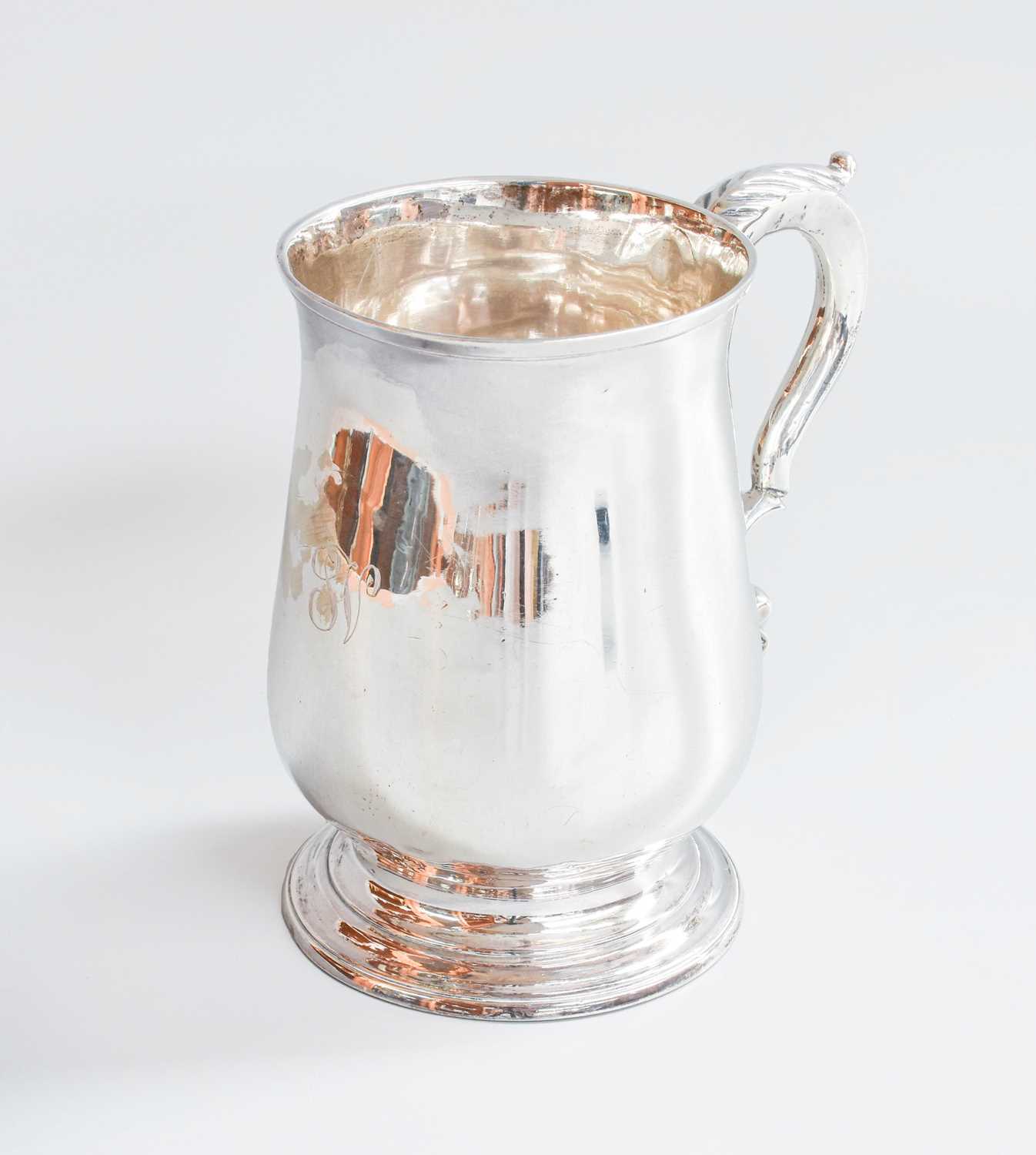 Lot 7 - A George III Silver Mug, Maker's Mark Worn,...