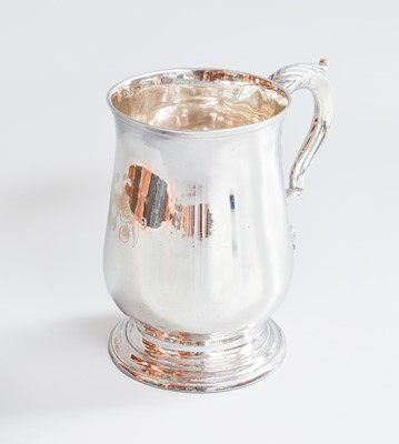 Lot 7 - A George III Silver Mug, Maker's Mark Worn,...