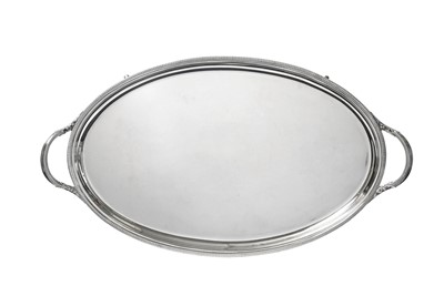 Lot 2364 - A George V Silver Tray