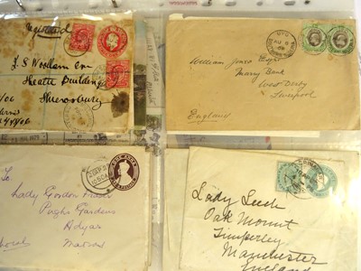 Lot 193 - Philatelic Postal History & Postcards, a...