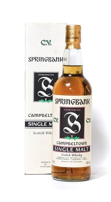 Lot 5161 - Springbank C.V. Campbeltown Single Malt Scotch...