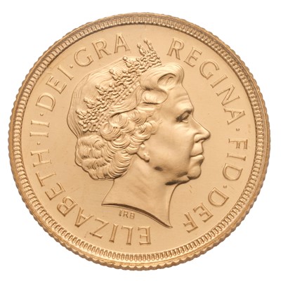 Lot 223 - Elizabeth II, Sovereign 2000; encapsulated and...