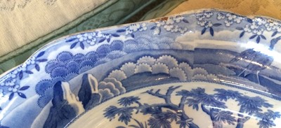 Lot 288 - A Spode Pearlware Indian Sporting Series Meat...