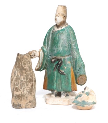 Lot 109 - A Chinese Terracotta Figure of a Tomb...