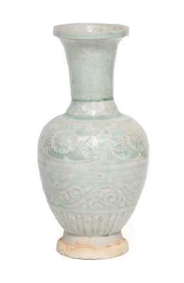 Lot 240 - A Chinese Qingbai Vase, Song style, with...