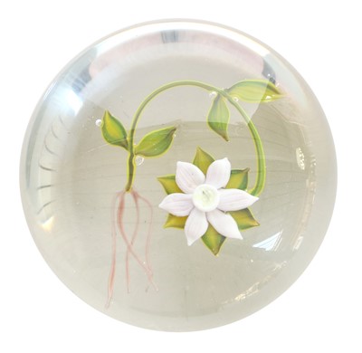 Lot 51 - Paul J. Stankard (American b.1943) Small Glass...