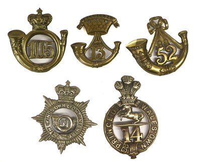 Lot 134 - A Victorian Glengarry Badge to the 51st The...