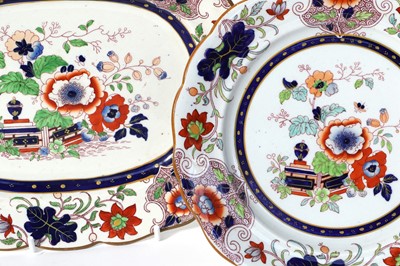 Lot 186 - A Francis Morley & Co. Ironstone China Part...