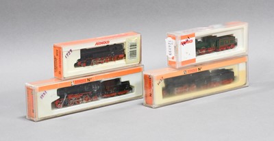 Lot 3244 - Arnold N Gauge Locomotives