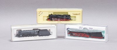 Lot 3368 - Minitrix N Gauge Locomotives