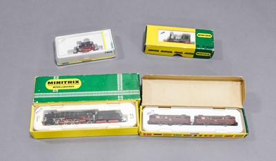 Lot 3361 - Minitrix N Gauge 2255 DB Two Car Railcar