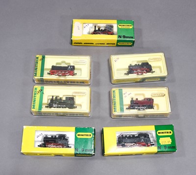 Lot 3367 - Minitrix N Gauge Locomotives