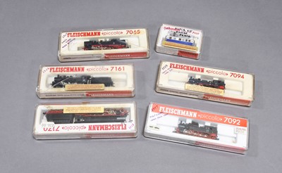 Lot 3268 - Fleischmann Piccolo N Gauge Locomotives