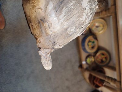 Lot 149 - Nick Mackman SWLA (b.1972) Badger Signed, raku...