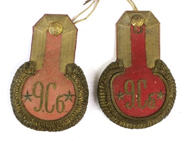 Lot 159 - A Pair of Imperial Russian Subaltern Officer's...