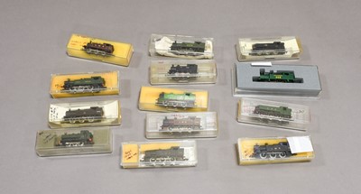 Lot 3424 - Various Manufacturers N Gauge Tank Locomotives