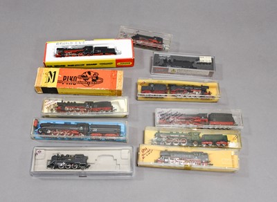 Lot 3418 - Various Manufacturers N Gauge Locomotives