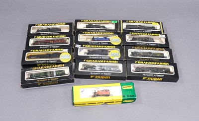 Lot 3425 - Various Manufacturers N Gauge Tank Locomotives