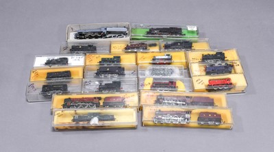 Lot 3420 - Various Manufacturers N Gauge Locomotives