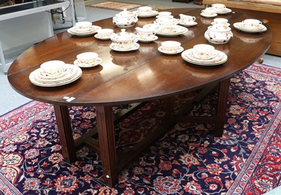 Lot 1384 - An 18th Century Style Mahogany Wake Table,...