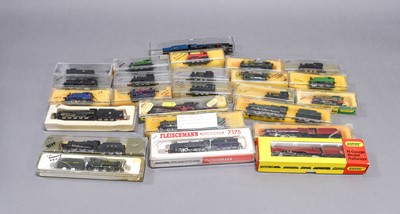 Lot 3421 - Various Manufacturers N Gauge Locomotives