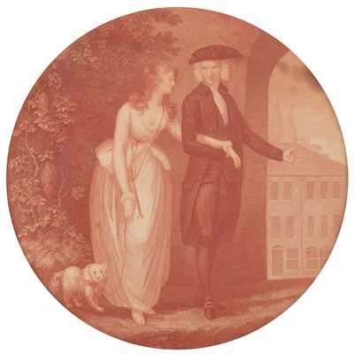 Lot 31 - Bartolozzi after Kauffman Classical figures...