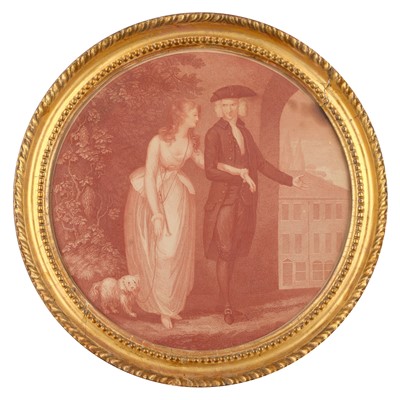 Lot 31 - Bartolozzi after Kauffman Classical figures...