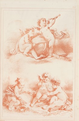 Lot 31 - Bartolozzi after Kauffman Classical figures...