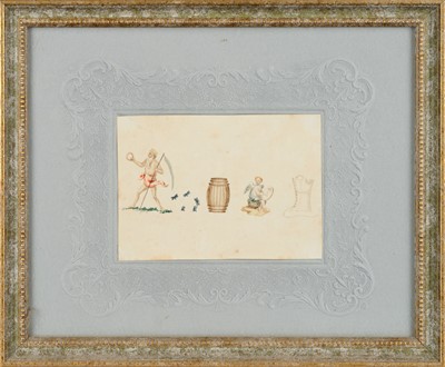 Lot 31 - Bartolozzi after Kauffman Classical figures...