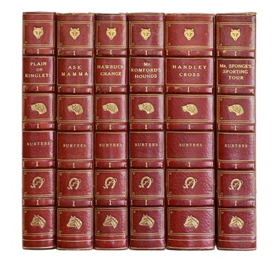 Lot 125 - [Surtees (Robert Smith)]. [Hunting Novels]...