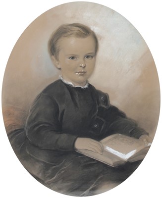 Lot 1057 - British School (19th Century) Portrait of a...