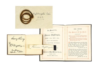 Lot 224 - Florence Nightingale (1820-1910): A Lock of...