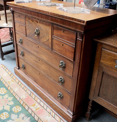 Lot 1323 - An Early 19th Century Mahogany Secretaire...