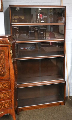 Lot 1482 - A Late 20th Century Teak Bookcase, five tiers,...