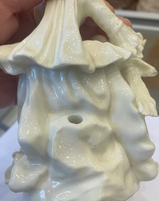Lot 27 - A Derby "Dry-Edge" Figure of Touch from a set...