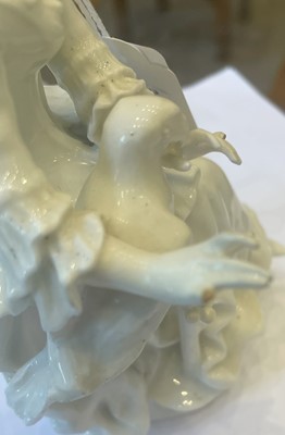 Lot 27 - A Derby "Dry-Edge" Figure of Touch from a set...
