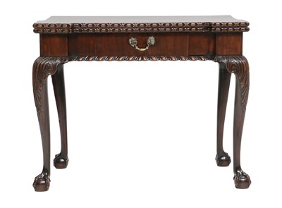 Lot 336 - A George III Chippendale-Style Carved Mahogany...