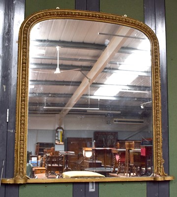 Lot 1394 - A Large Victorian Gilt Framed Over Mantle...