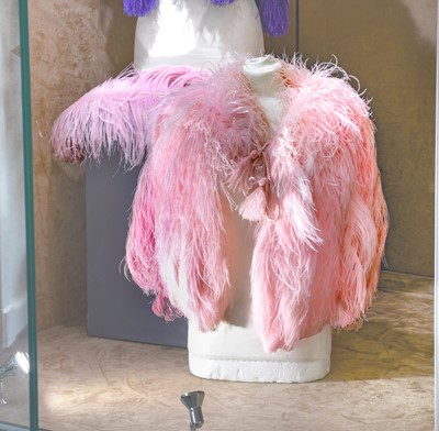 Lot 2240 - Early 20th Century Pale Pink Ostrich Feather...