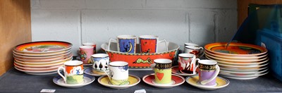 Lot 251 - A Collection of Clarice Cliff for Wedgewood...