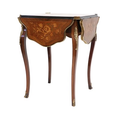 Lot 420 - A French Louis XV-Style Rosewood, Kingwood,...