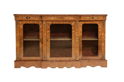 Lot 375 - A Victorian Figured Walnut and...