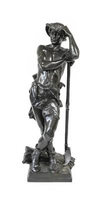 Lot 208 - After Eugene Marioton (1854-1933): A Bronze...