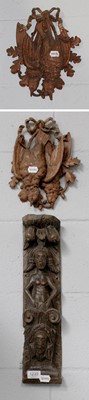 Lot 1235 - A Pair Of Relief Carved Black Forest Still...