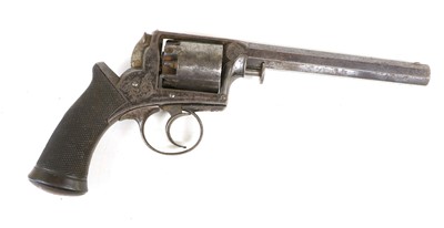 Lot 286 - An Adam's 1851 Pattern Self-Cocking 54 Bore...