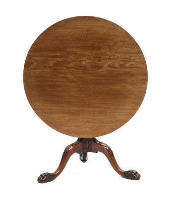 Lot 355 - A George III Mahogany Tripod Table, 18th...